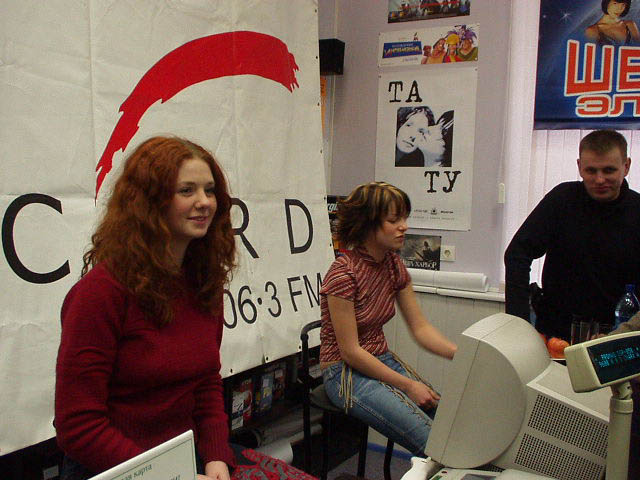 Autograph session in Titanic 08.03.2002